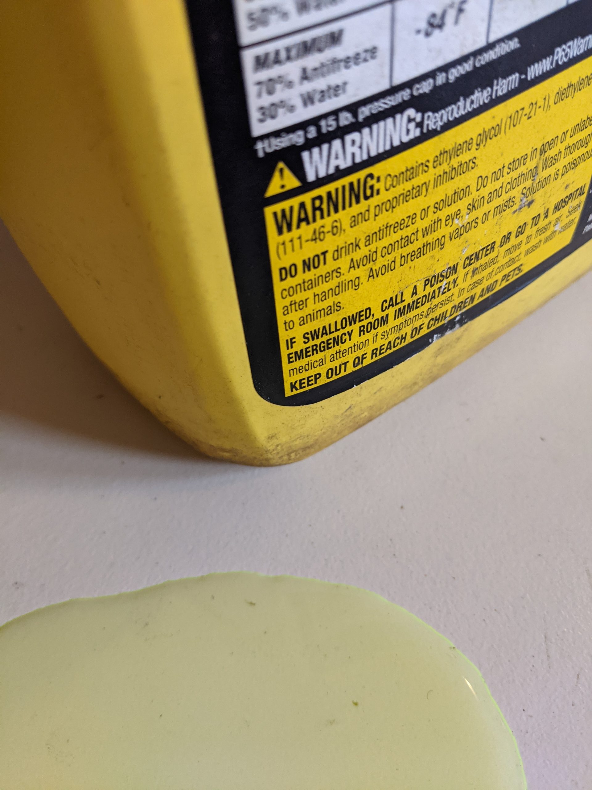 antifreeze-and-pets