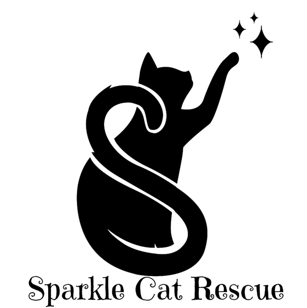 sparkle cat logo text